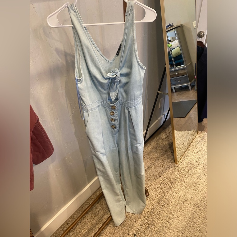 Light blue romper
